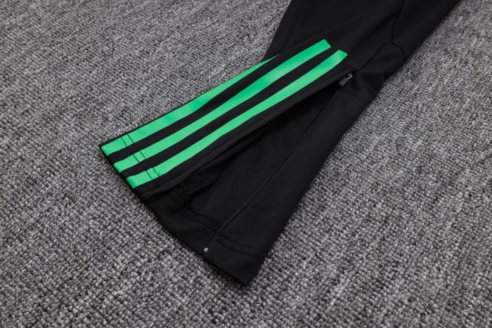 Bayern Munich 23-24 Long Zip Jacket Black - 图片 3