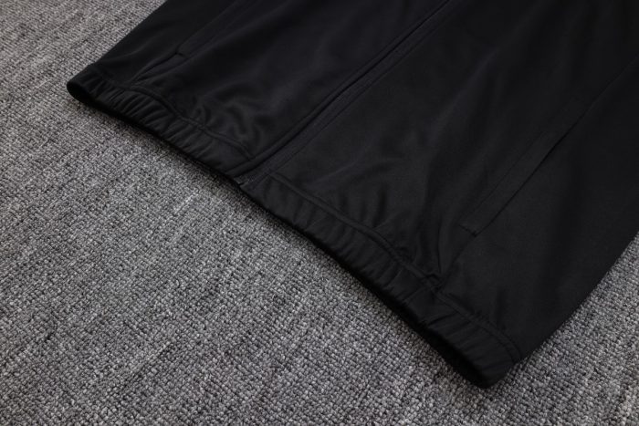 Bayern Munich 23-24 Long Zip Jacket Black - 图片 6