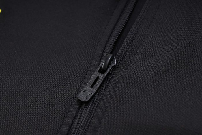 Borussia Dortmund 23-24 Half-Zip Jacket Black - 图片 5