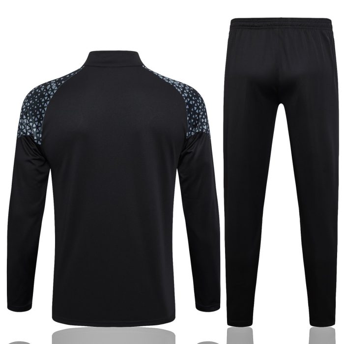 Borussia Dortmund 23-24 Half-Zip Jacket Black - 图片 7