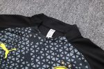 Borussia Dortmund 23-24 Half-Zip Black (Spray Print) - 图片 6