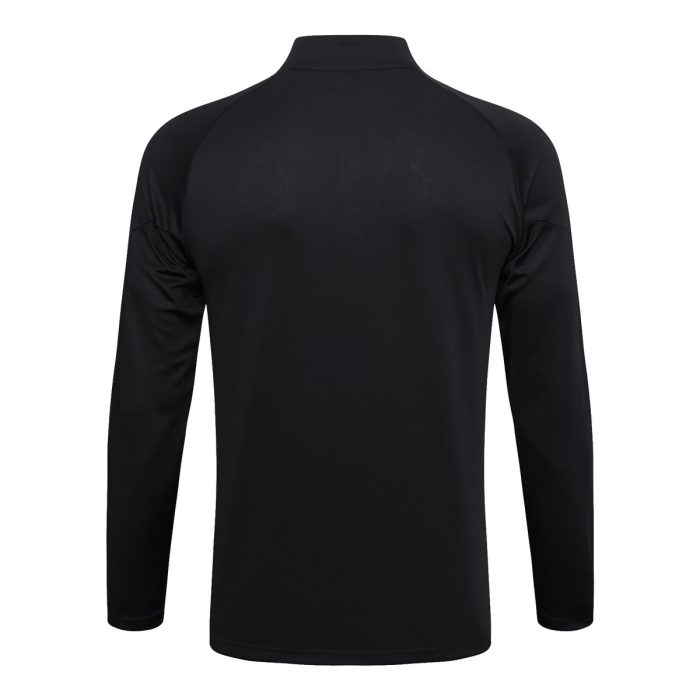 Borussia Dortmund 23-24 Half-Zip Black (Spray Print) - 图片 7
