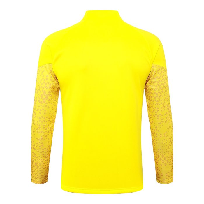 Borussia Dortmund 23-24 Yellow Long Zipper Jacket - 图片 7