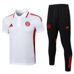Bayern Munich White Polo Shirt - 图片 8
