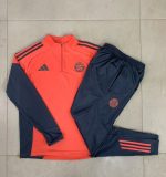 Bayern Munich Orange Half-Zip Jacket Kids - 图片 4