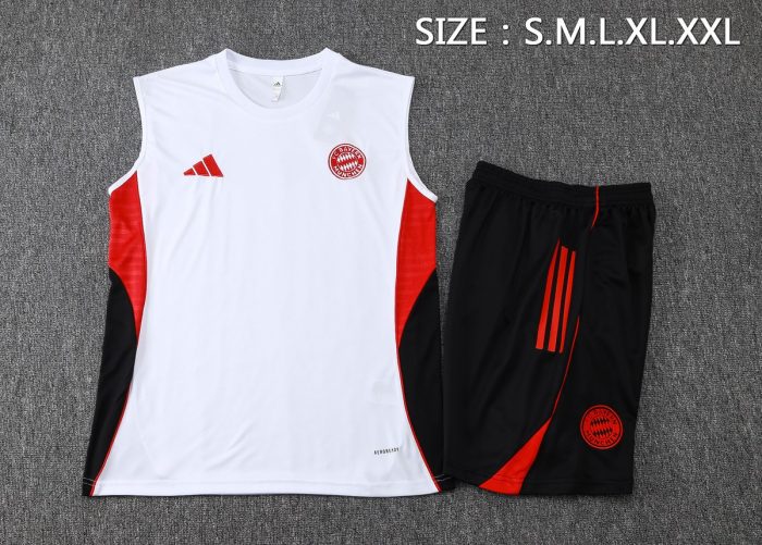 Bayern Munich White Vest - 图片 2