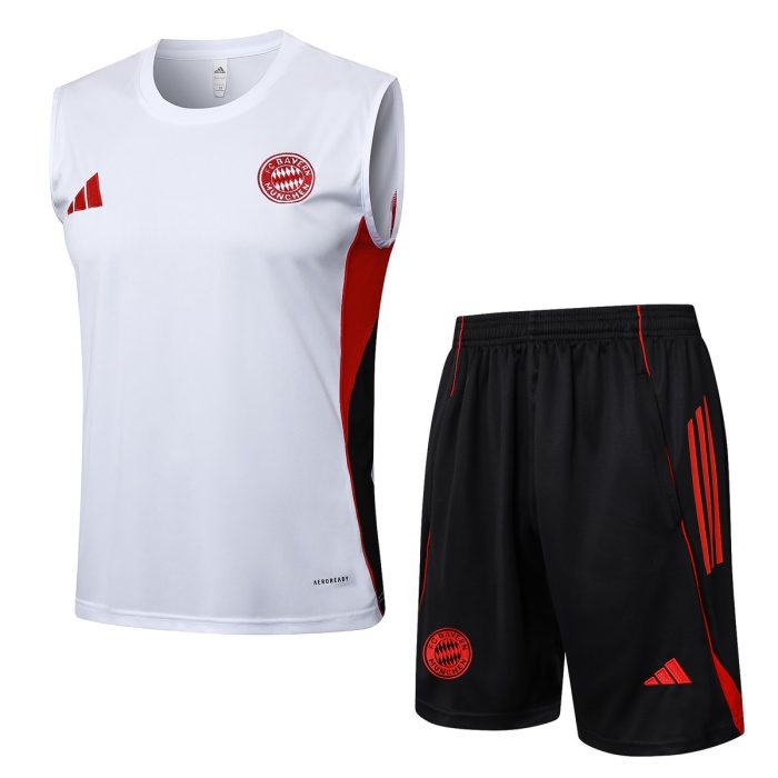 Bayern Munich White Vest - 图片 8