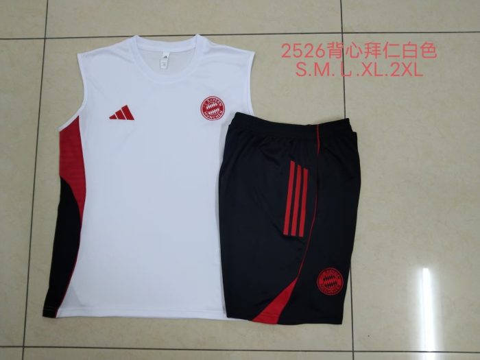 Bayern Munich White Vest - 图片 9