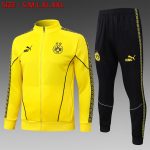 Borussia Dortmund Yellow Long Zipper Jacket