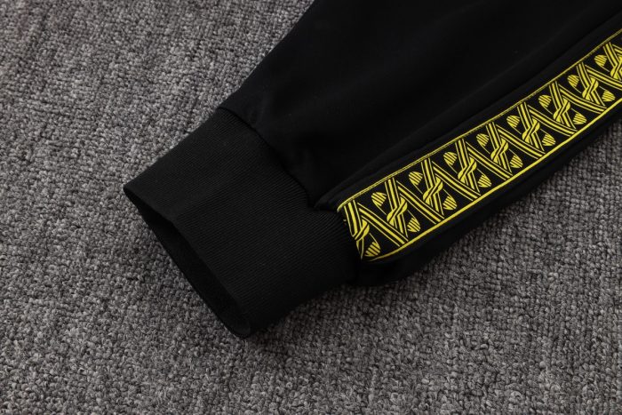 Borussia Dortmund Yellow Long Zipper Jacket - 图片 3