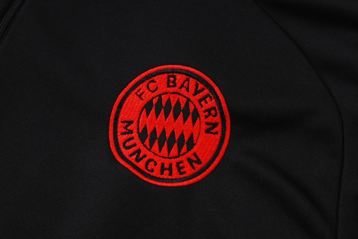 Bayern Munich Black Half-Zip Jacket - 图片 6