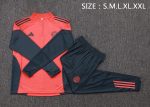 Bayern Munich Orange Half-Zip Jacket - 图片 2