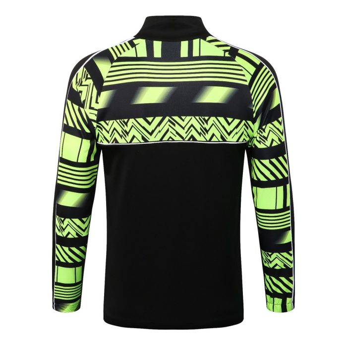 Borussia Dortmund 22/23 Long Zipper Jacket Black (Upper Spray Ink) - 图片 8