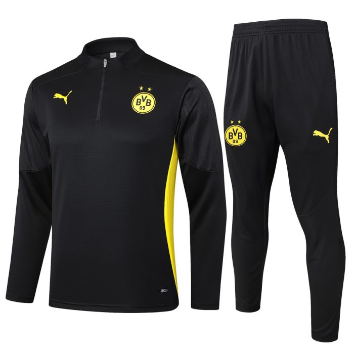 Borussia Dortmund 24/25 Half-Zip Black Player Version - 图片 8