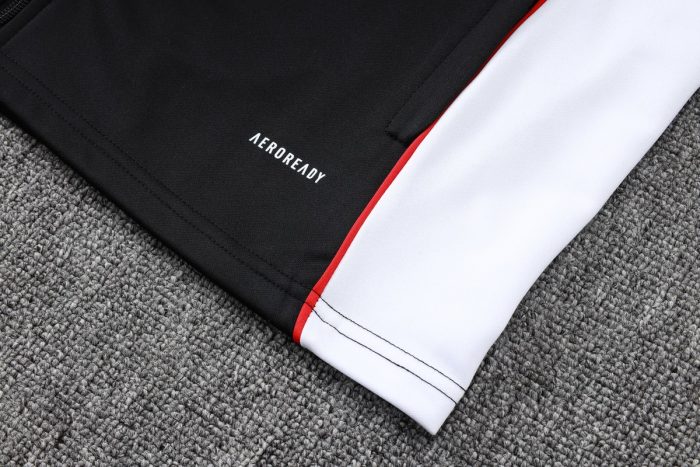 Bayern Munich Black Long Zipper Jacket - 图片 4