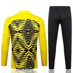Borussia Dortmund 24-25 Yellow Black Splatter Player Version Half-Zip Jacket - 图片 7