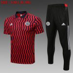 Bayern Munich 22/23 Polo Full Body Splatter Red