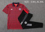 Bayern Munich 22/23 Polo Full Body Splatter Red - 图片 2