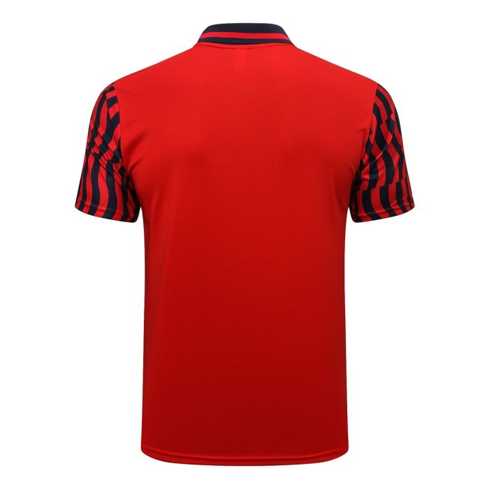 Bayern Munich 22/23 Polo Full Body Splatter Red - 图片 7