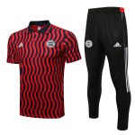 Bayern Munich 22/23 Polo Full Body Splatter Red - 图片 8