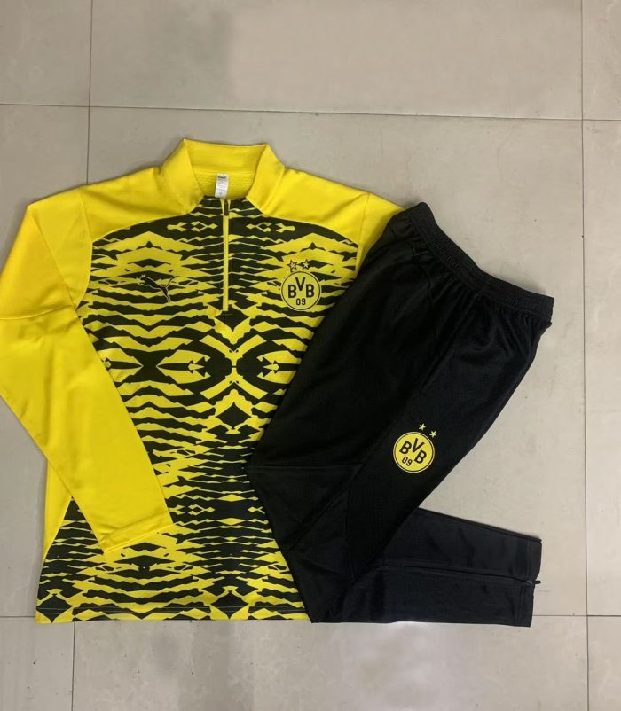 Borussia Dortmund 24/25 Yellow Black Splatter Kids - 图片 4