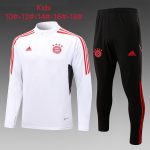 Bayern Munich 22/23 White Half-Zip Jacket Kids - 图片 2