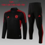 Bayern Munich 22/23 Half-Zip Black Kids