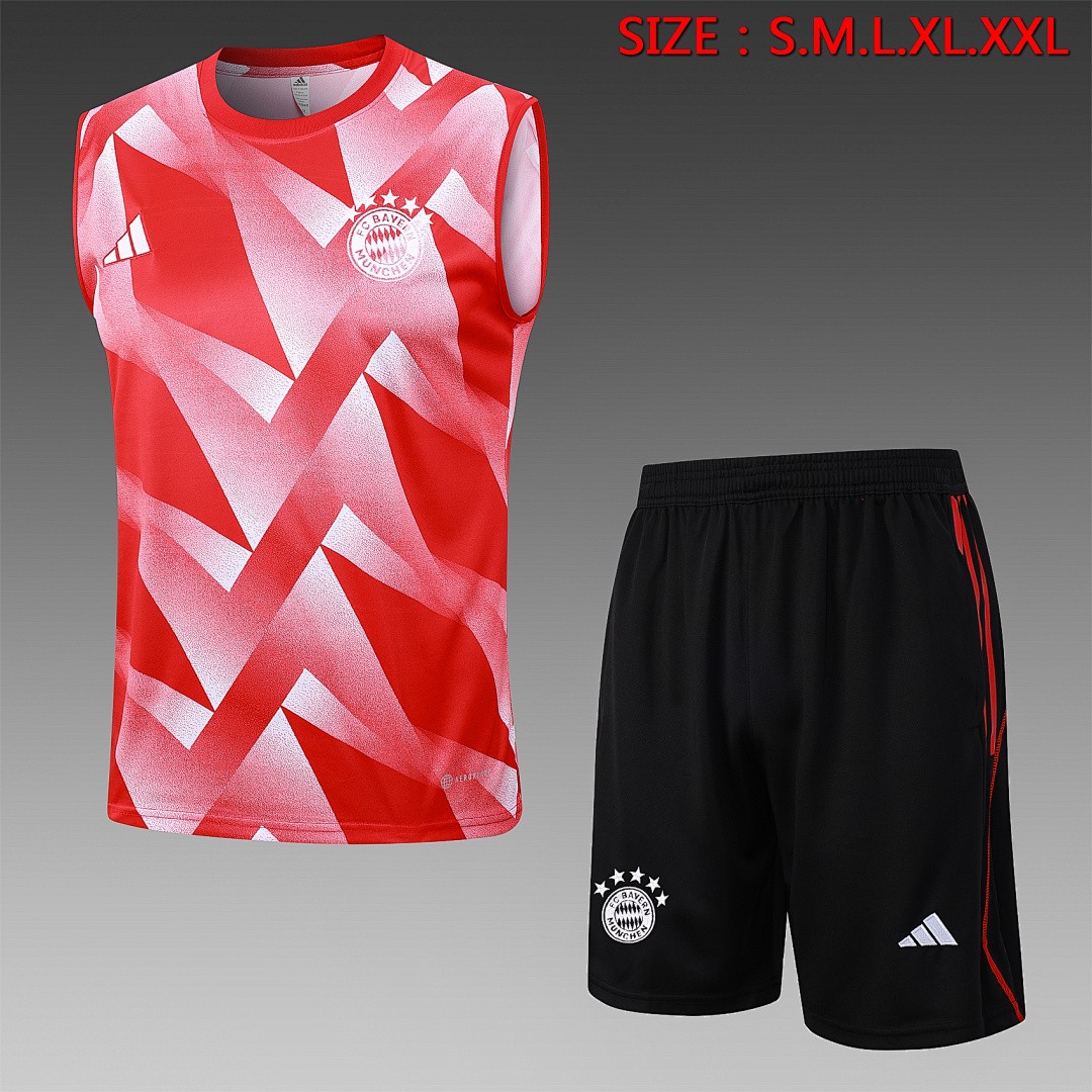 Bayern Munich 23/24 Splatter Red Vest