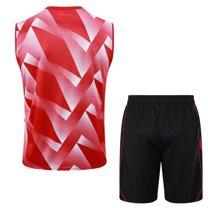 Bayern Munich 23/24 Splatter Red Vest - 图片 7