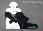 Bayern Munich 23-24 Half-Zip Hoodie White - 图片 2