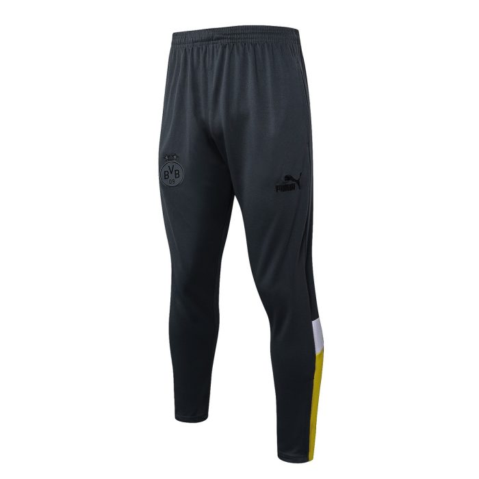 Borussia Dortmund 23-24 Half-Zip Jacket Grey with White Yellow Shoulder - 图片 7