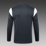 Borussia Dortmund 23-24 Half-Zip Jacket Grey with White Yellow Shoulder - 图片 8