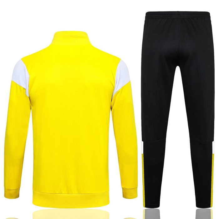 Borussia Dortmund 23-24 Yellow Long Zipper Jacket (White Black Shoulder) - 图片 7