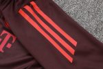 Bayern Munich 24-25 Half-Zip Jacket Red Brown - 图片 6