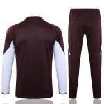Bayern Munich 24-25 Half-Zip Jacket Red Brown - 图片 7