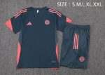 Bayern Munich Dark Gray Short Sleeve Training Suit - 图片 2