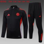Bayern Munich 25/26 Half-Zip Black Kids - 图片 2