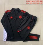 Bayern Munich 25/26 Half-Zip Black Kids - 图片 3