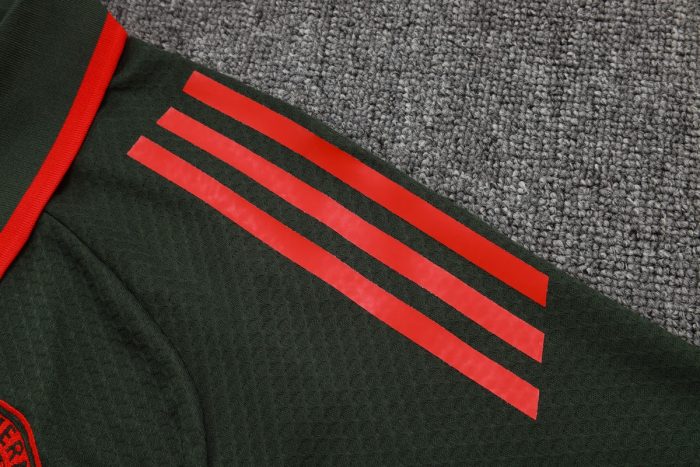 Bayern Munich Polo Shirt Dark Green - 图片 5