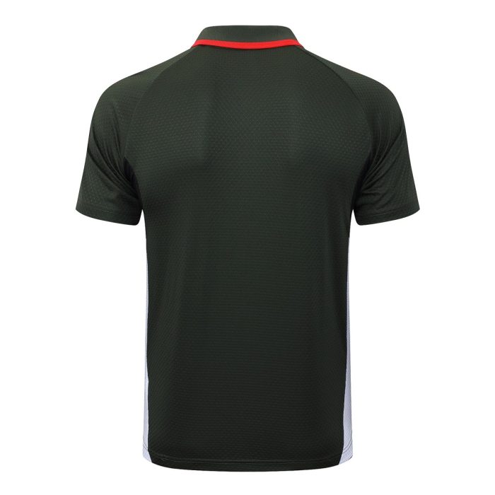 Bayern Munich Polo Shirt Dark Green - 图片 7