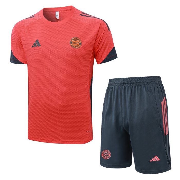 Bayern Munich Orange Short Sleeve Training Shirt - 图片 8