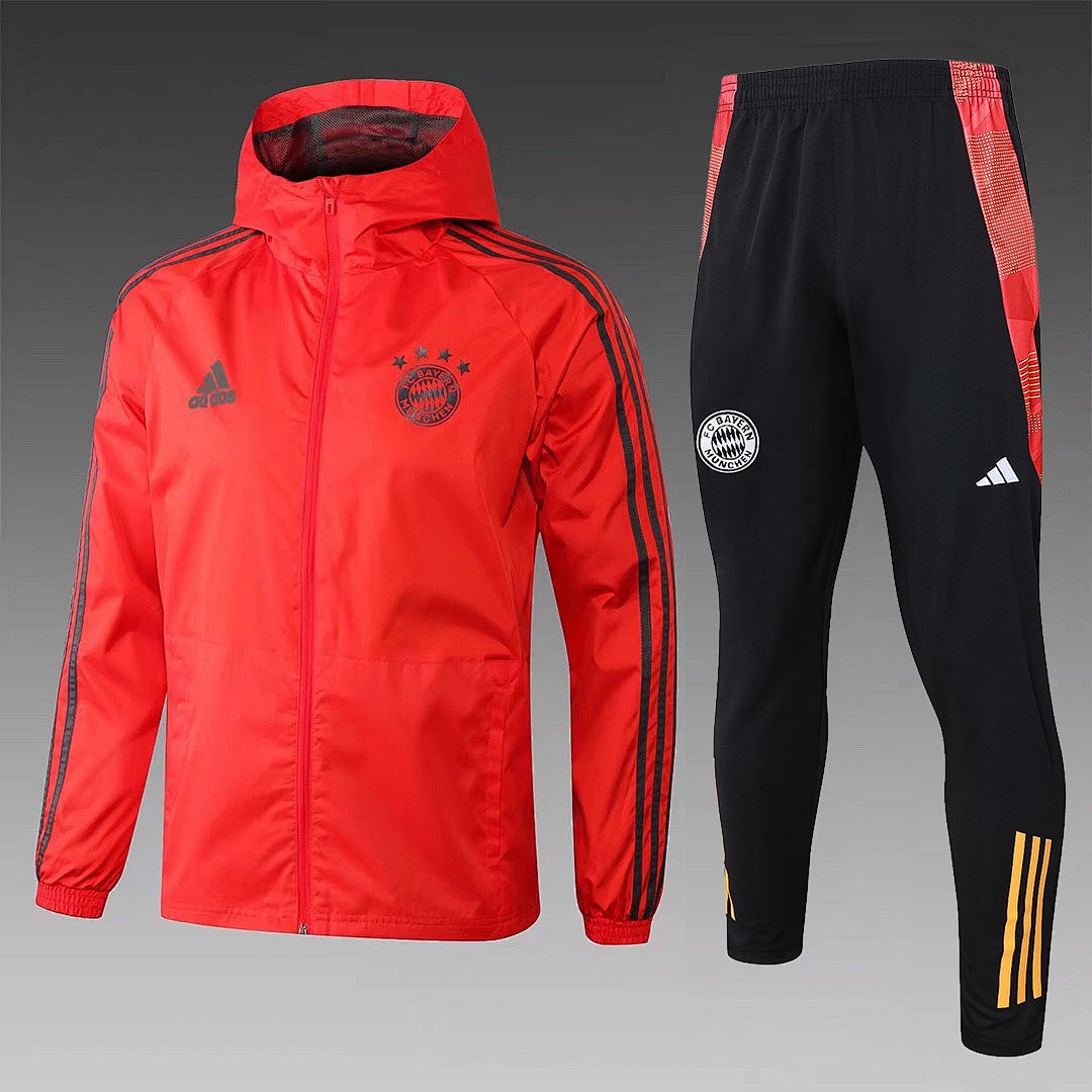Bayern Munich Orange Windbreaker