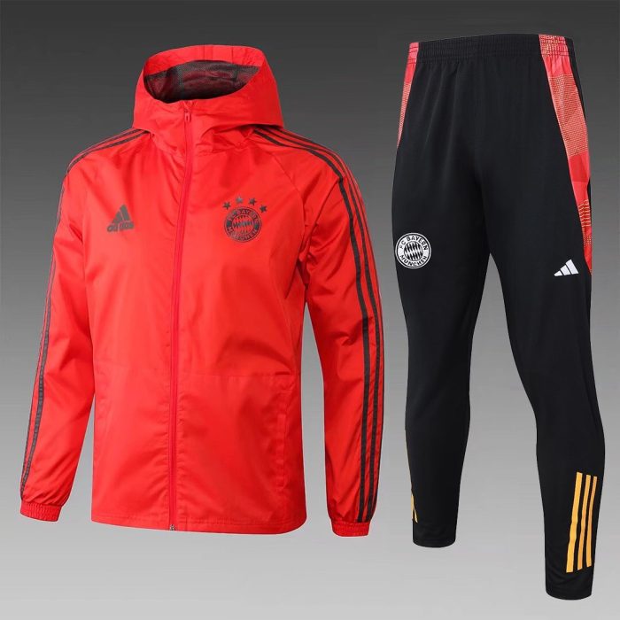 Bayern Munich Orange Windbreaker - 图片 2