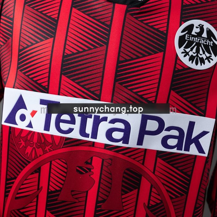 Frankfurt 1995-1996 Home Long-Sleeve Retro Jersey - 图片 6