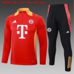 Bayern Munich 24-25 Half-Zip Red Kids