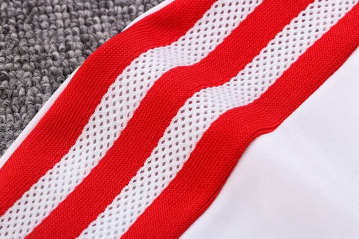 Bayern Munich 22/23 Long Zip Jacket White - 图片 5