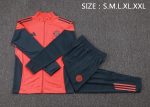 Bayern Munich Orange Long Zipper Jacket - 图片 2