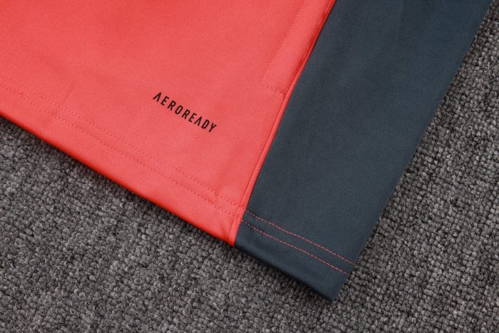 Bayern Munich Orange Long Zipper Jacket - 图片 4