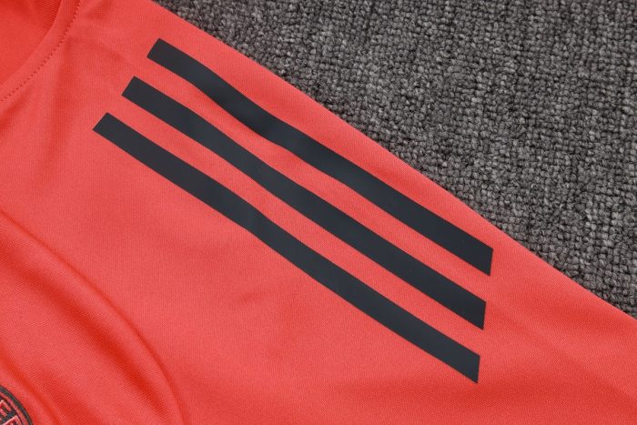 Bayern Munich Orange Long Zipper Jacket - 图片 5