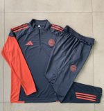 Bayern Munich Kids Gray Half-Zip Jacket - 图片 4